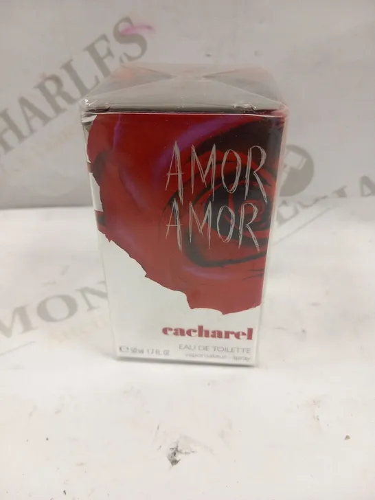 BOXED AND SEALED AMOR AMOR EACHAREL EAU DE TOILETTE 50ML