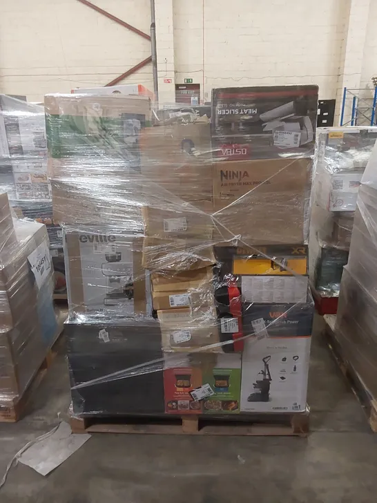 PALLET OF APPROXIMATELY 30 UNPROCESSED RAW RETURN HOUSEHOLD AND ELECTRICAL GOODS TO INCLUDE;