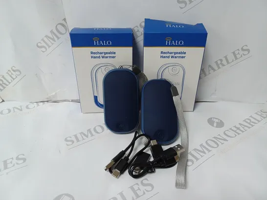 BOXED HALO SET OF 2 5,200MAH HAND WARMERS