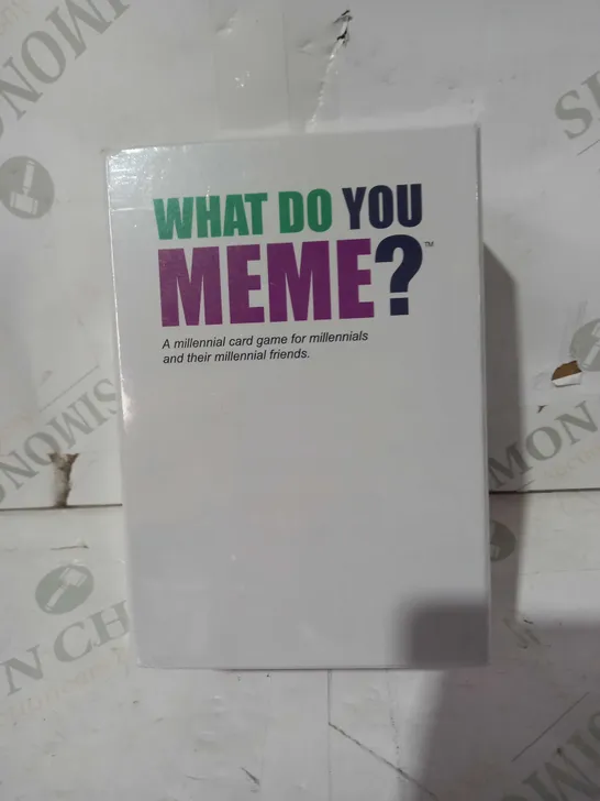 WHAT DO YOU MEME? CARD GAME