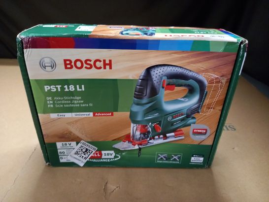 BOXED BOSCH PST 18 LI CORDLESS JIGSAW