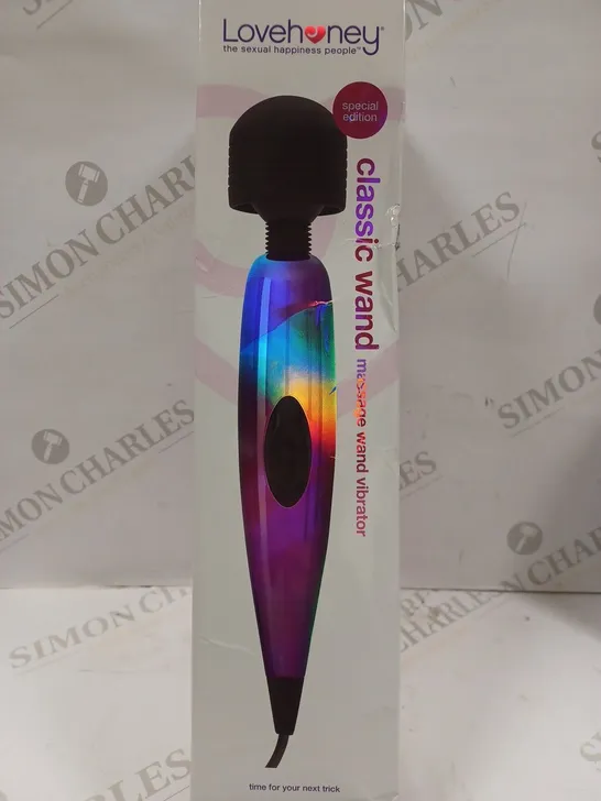 BOXED LOVEHONEY CLASSIC WAND MASSAGER WAND VIBRATOR SPECIAL EDITION 