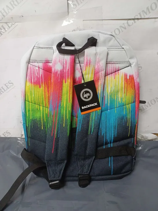 HYPE UNISEX MULTI DRIPS BACK PACK