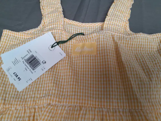 BARBOUR MIA SUMMER DRESS IN YELLOW - S