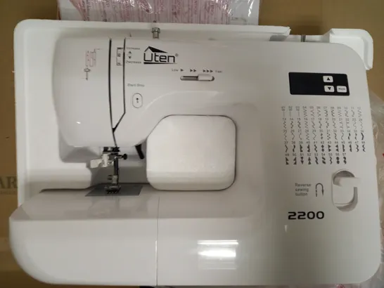 UTEN COMPUTERISED DIGITAL SEWING MACHINE EMBROIDERY QUILTING FUNCTION MACHINE