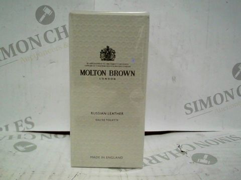 MOLTON BROWN LONDON RUSSIAN LEATHER EDT - 50ML - BRAND NEW SEALED 
