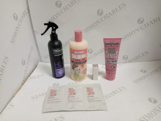 LOT OF APPROXIMATELY 20 ASSORTED HEALTH & BEAUTY ITEMS, TO INCLUDE TRESEMME, ESTEE LAUDER, SOAP & GLORY, ETC
