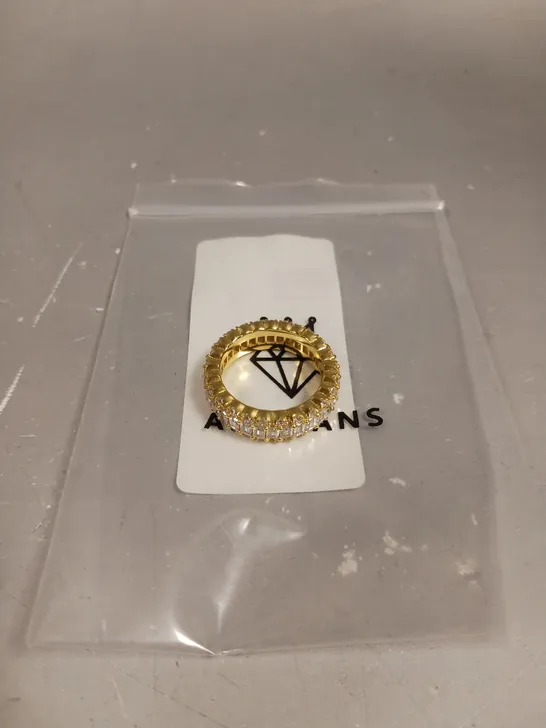 ADAMANS GOLD BAND RING 