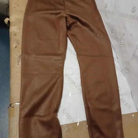 KIM&CO BROWN PANTS SIZE M