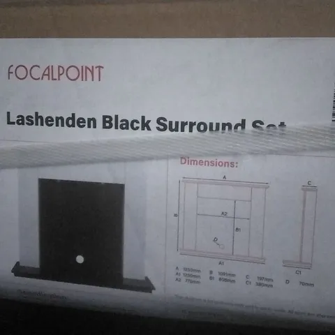 FOCALPOINT LASHENDEN BLACK SURROUND SET