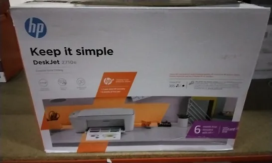 HP KEEP IT SIMPLE DESKJET 2710E PRINTER