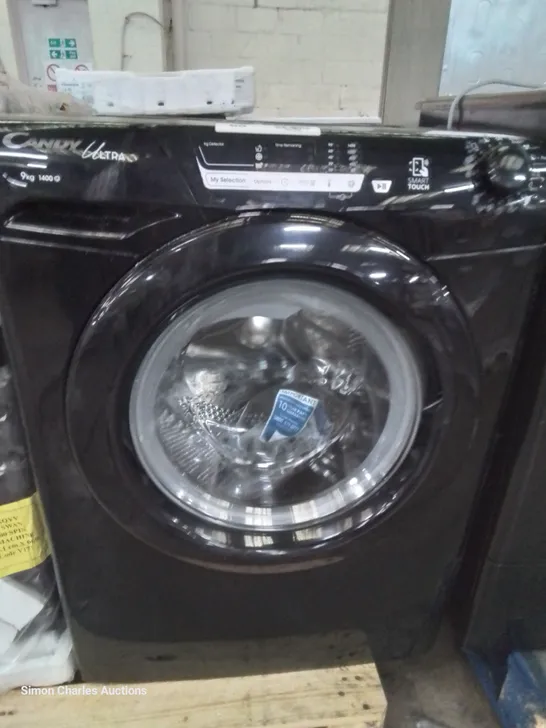 CANDY BLACK WASHING MACHINE HCU1492DBBE/1-80