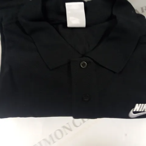 NIKE BLACK POLO SHIRT SIZE XXL 