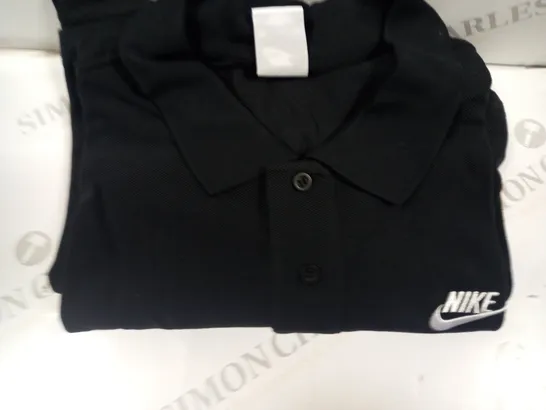 NIKE BLACK POLO SHIRT SIZE XXL 