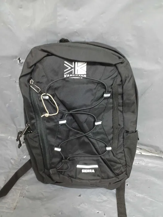 KARRIMOR SIERRA RUCKSACK IN BLACK