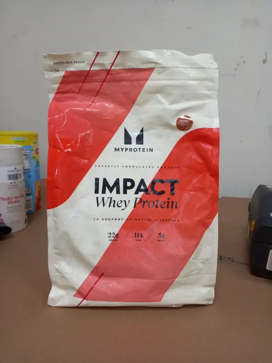 MYPROTEIN IMPACT WHEY PROTEIN POWDER SALTED CARAMEL FLAVOUR 2.5KG