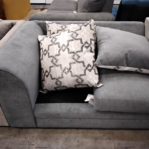 GREY SOFA SECTION WITH CUSHIONS 