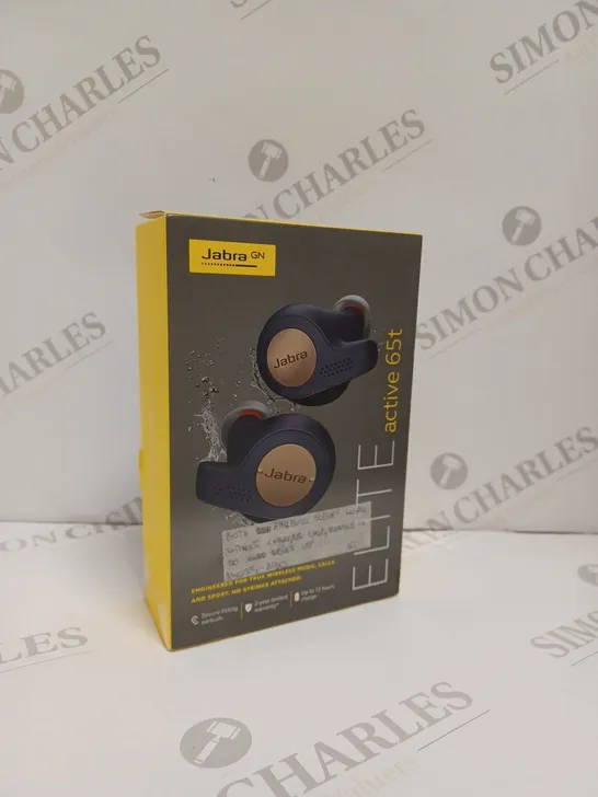 BOXED JABRA ELITE ACTIVE 65T EARBUDS