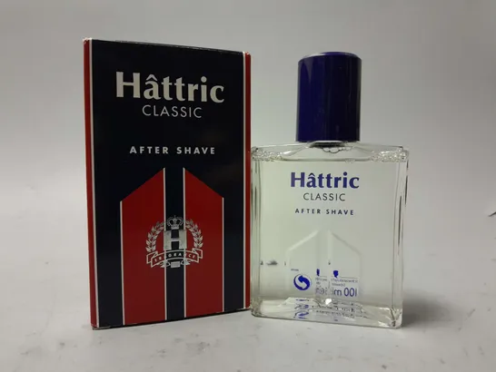 80 BOXED HATTRIC CLASSIC AFTER SHAVE (80 x 100ml) - COLLECTION ONLY