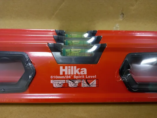 HILKA 3 SPIRIT LEVELS-RED & BLACK