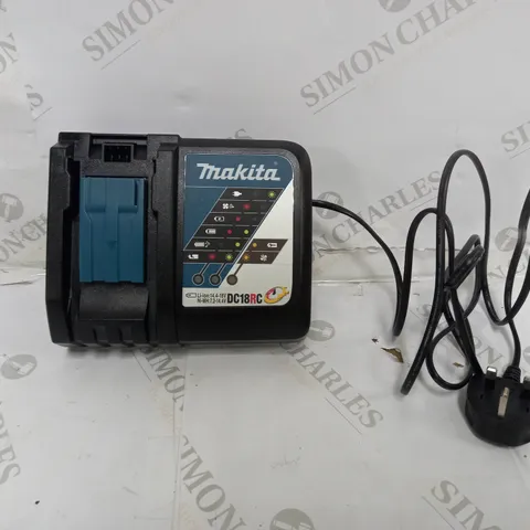 MAKITA DC18RC 14.4 - 18 V LI-ION FAST BATTERY CHARGER