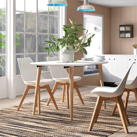 BOXED ELEONORA EXTENDABLE DINING TABLE (2 BOX)