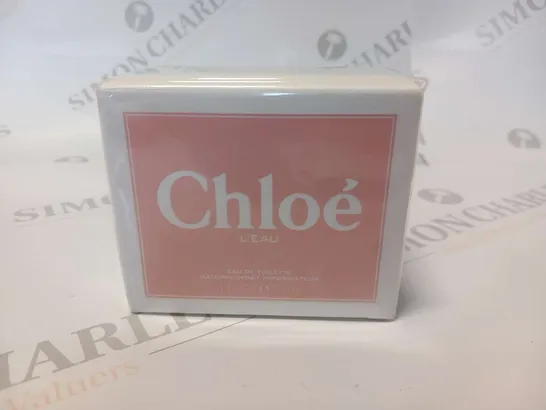 BOXED AND SEALED CHLOE L'EAU EAU DE TOILETTE 30ML