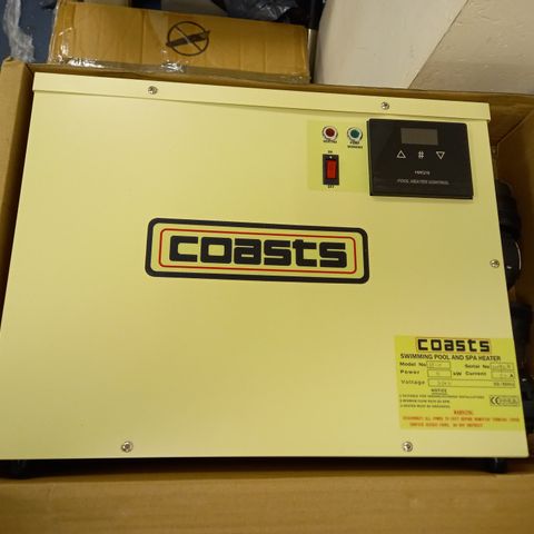 BOXED COASTS SWIMMING POOL AND SPA HEATER