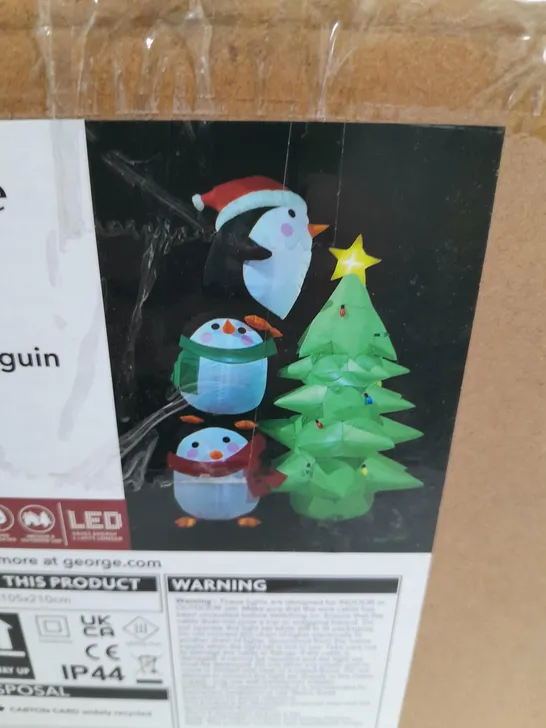 BOXED OD PENGUIN CHRISTMAS DECORATION