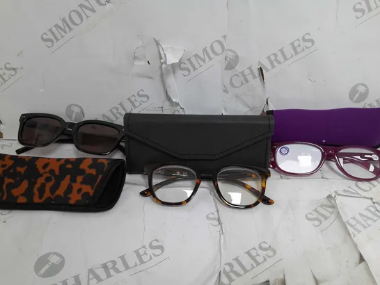 HUMMINGBIRD SUNGLASSES AND 2X READING GLASSES CLASS MIX 3.5