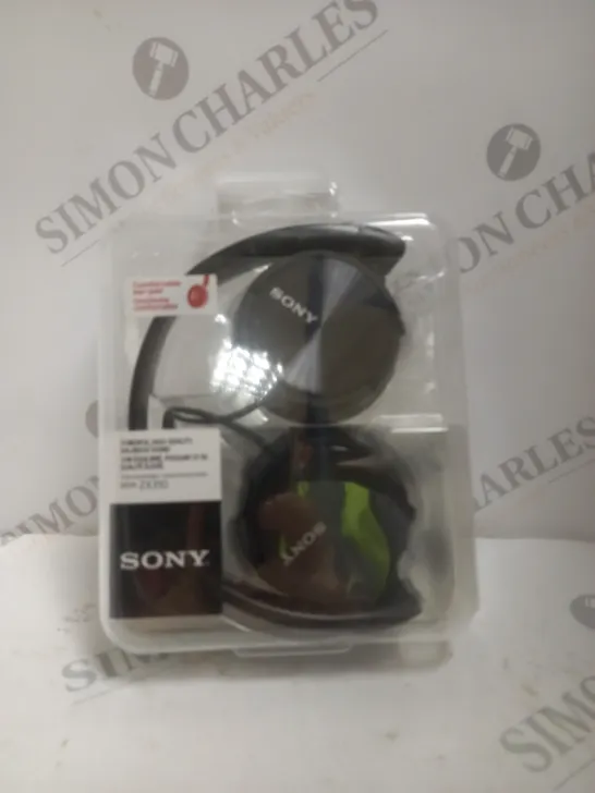 BOXED SONY MDR-ZX310 OVER-EAR HEADPHONES IN BLACK