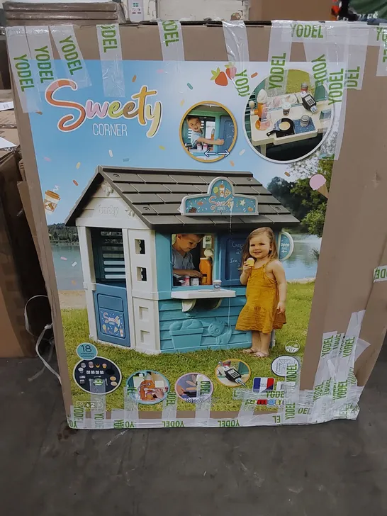 BOXED SMOBY SWEETY CORNER PLAYHOUSE 