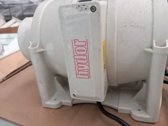 APPROXIMATELY 15 HYDOR HIMF 100SP MIMXED FLOW 100MM INLINE FANS