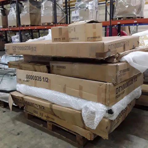 PALLET CONTAINING ASSORTED FLATPACK FURNITURE PARTS