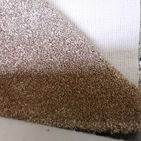 ROLL OF QUALITY BROWN CARPET APPROXIMATELY 4M × 1.4M