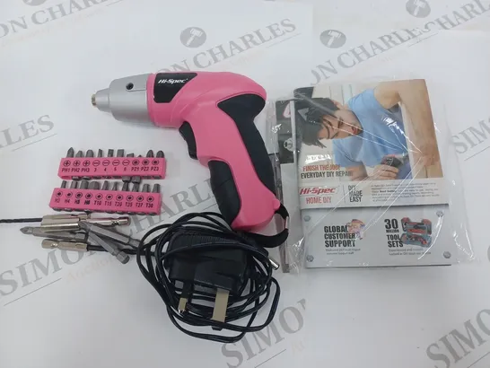 BOXED HI-SPEC 4.8V CORDLESS POWER SCREWDRIVER