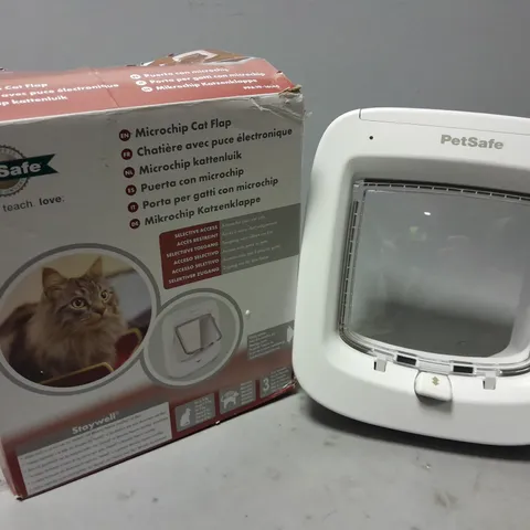 BOXED PETSAFE MICROCHIP CAT FLAP