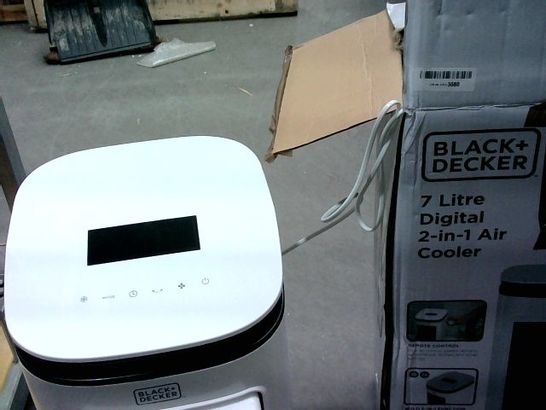 BLACK+DECKER BXAC65002GB DIGITAL AIR COOLER, HUMIDIFIER AND COOLING FAN