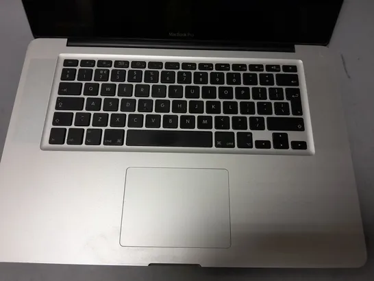 APPLE MACBOOK PRO - MODEL UNSPECIFIED 