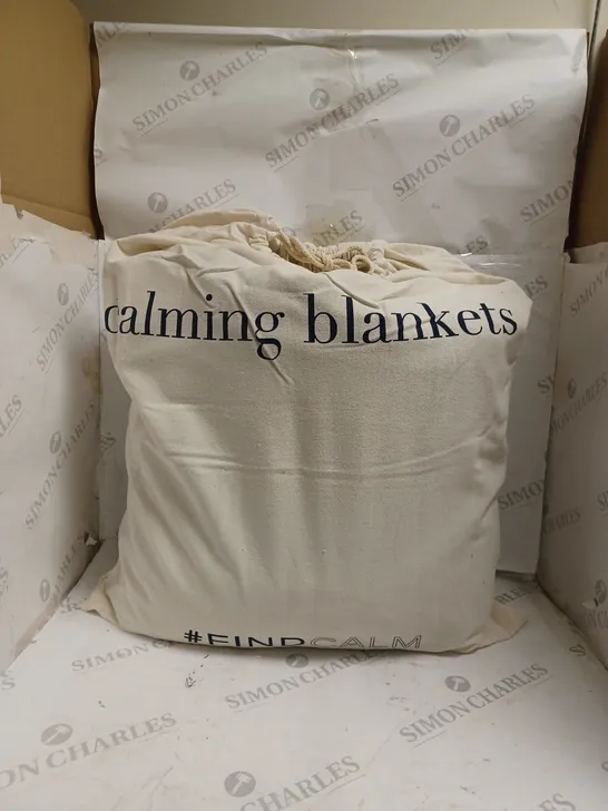 BOXED CALMING BLANKETS PREMIUM WEIGHTED BLANKET.