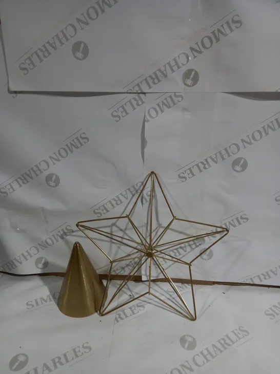 KELLY HOPPEN HANDMADE STAR CHRISTMAS TREE TOPPER