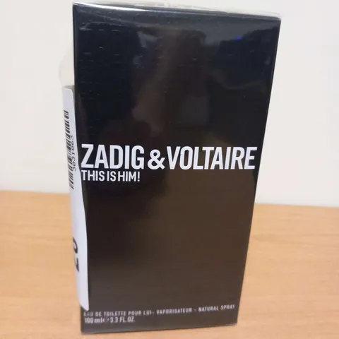 BOXED AND SEALED ZADIG AND VOLTAIRE THIS IS HIM! EAU DE TOILETTE 100ML