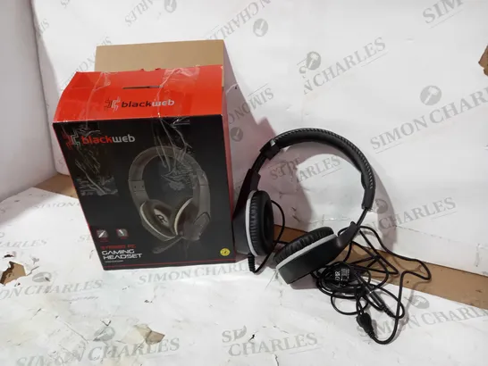 BLACKWEB STEREO PC GAMING HEADSET