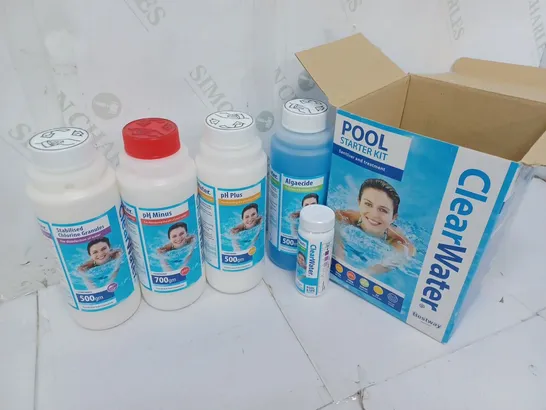 CLEAR WATER POOL STARTER KIT RRP £29.99