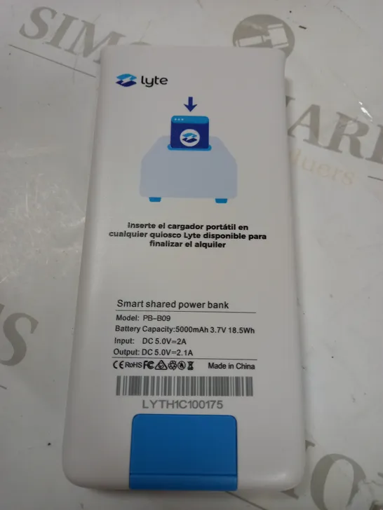 LYTE SMART SHARED POWER BANK PB-B09