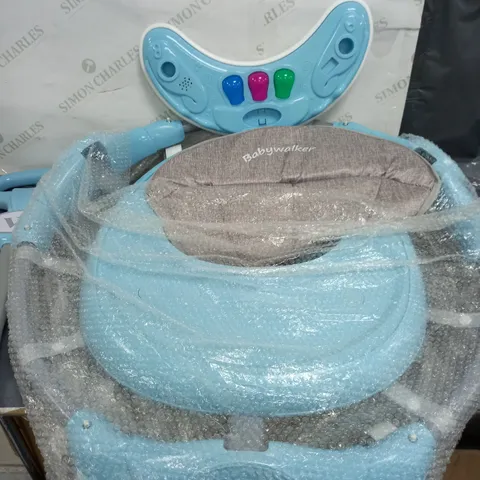 UNBRANDED BABY WALKER BLUE AND GREY