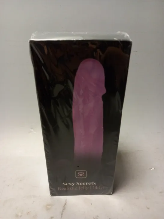 BOXED AND SEALED SEXY SECRET REALISTIC JELLY DILDO 