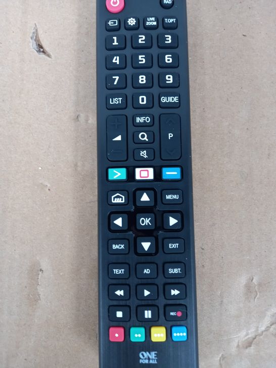 ONE FOR ALL TV REMOTE CONTROL REPLACEMENT REMOTE FOR LG TVX