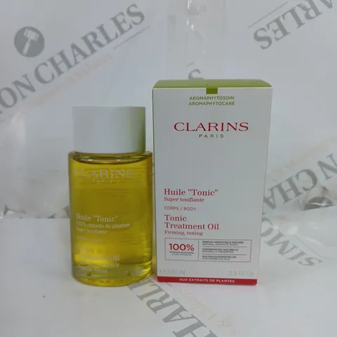 BOXED CLARINS TONIC TREATMENT OIL - 100ML