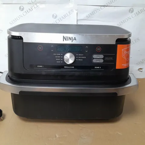 BOXED NINJA 10.4L FOODI FLEXDRAWER DUAL AIR FRYER IN BLACK AF500UK